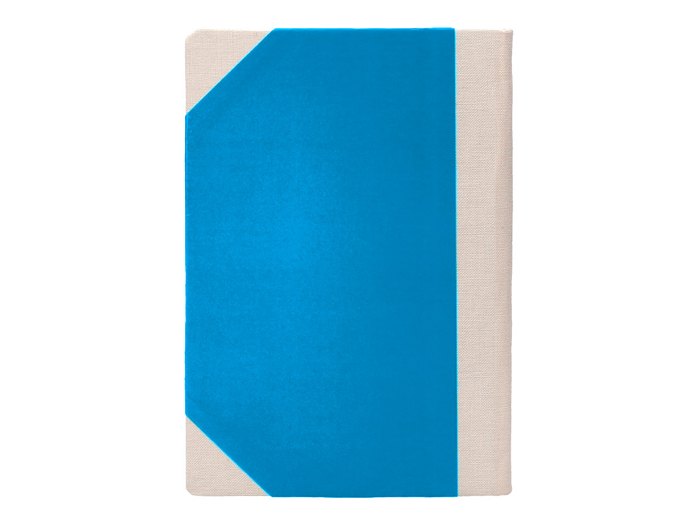 LIVRO DE CARTAO COSIDO FERNANDES FLECHA DIN A4+ PAUTADO 50 FOLHAS 100 GR AZUL