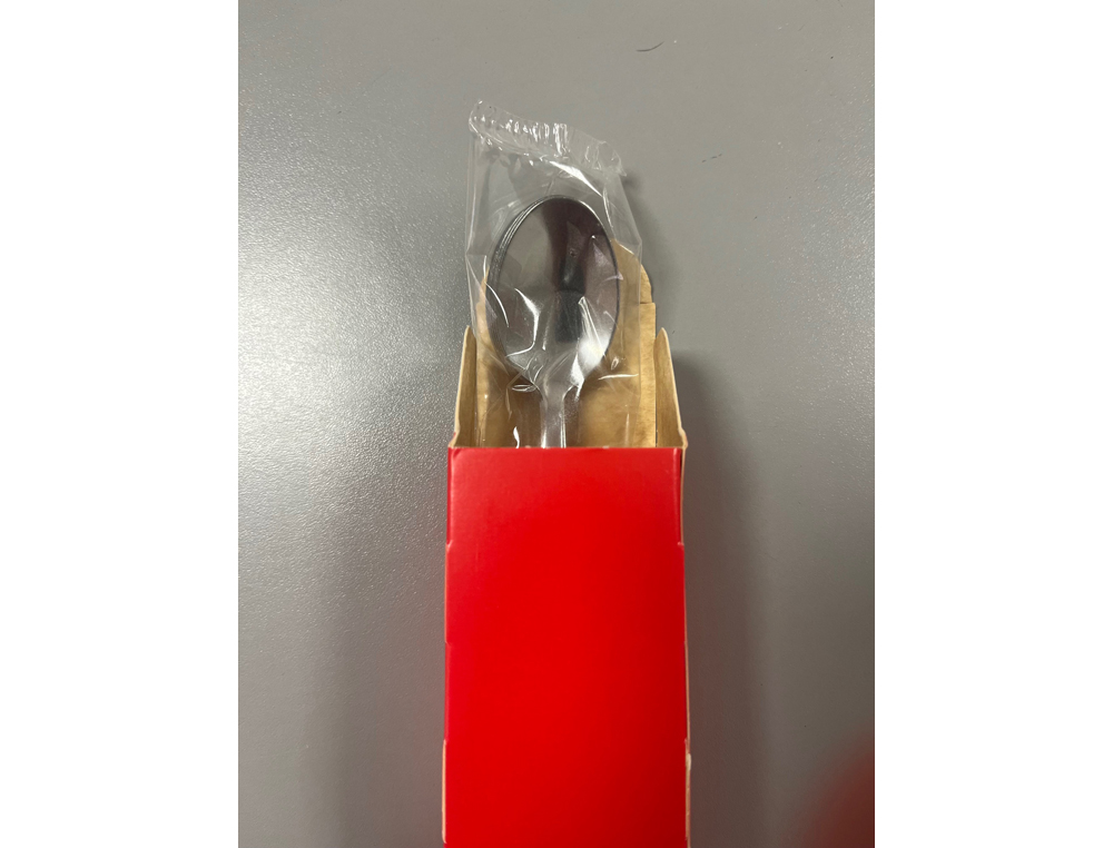 COLHER CAFE LACOR MESA HOTEL ACO INOXIDAVEL 18/10 COMPRIMENTO 130 MM