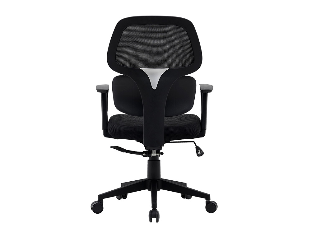 CADEIRA Q-CONNECT ESCRITORIO ANCONA MALHA BASE METALICA ALT MAX 1110 LARG 660 PROF 590 RODAS PREMIUM COR PRETO