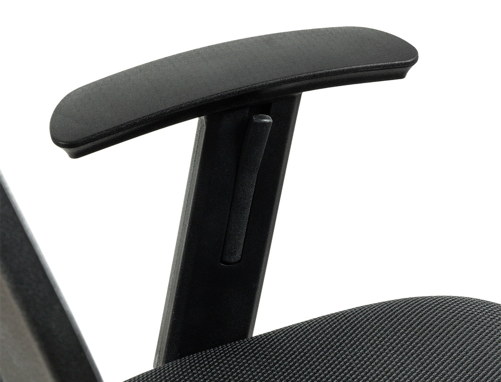 CADEIRA Q-CONNECT ESCRITORIO ANCONA MALHA BASE METALICA ALT MAX 1110 LARG 660 PROF 590 RODAS PREMIUM COR PRETO