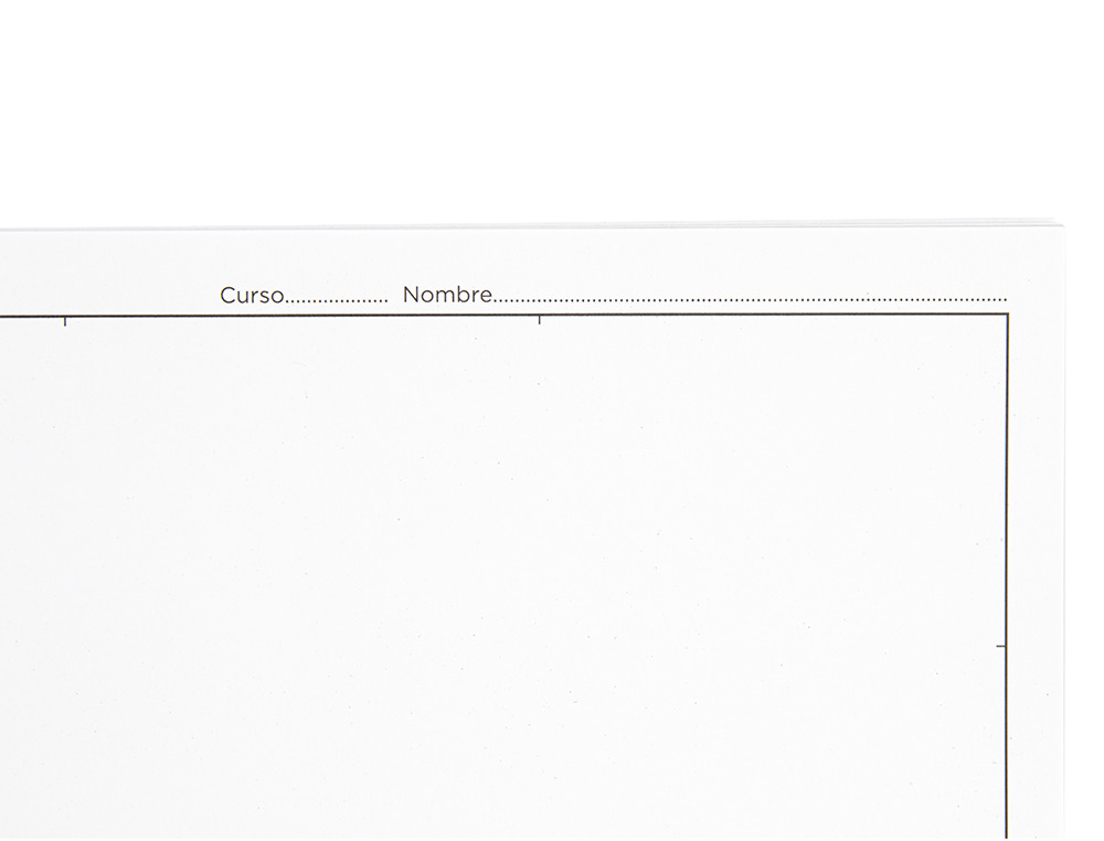 BLOCO DE DESENHO LIDERPAPEL LINEAR VANGUARDA 230X325MM 20 FOLHAS 130 GR COM ESQUADRIA PERFURADO