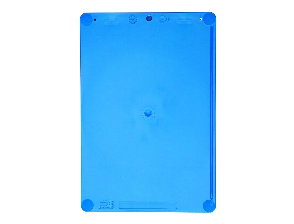 PORTA NOTAS MAUL GO DIN A4 PLASTICO RECICLADO COM PINCA COR AZUL