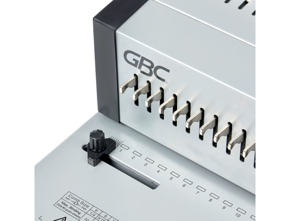 ENCADERNADORA PARA ESPIRAL GBC COMBBIND CB25 PRO PERFURA 25 FOLHAS TAMANHO A4 ENCADERNA 500 FOLHAS