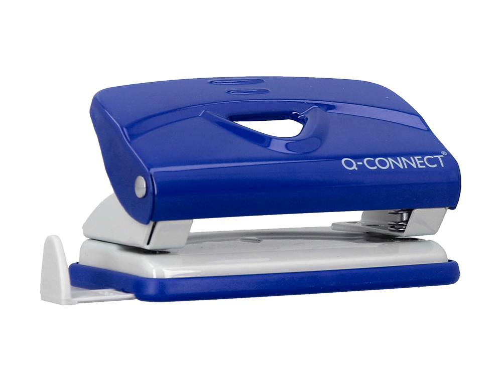 FURADOR Q-CONNECT KF14215 AZUL ABERTURA 1 MM CAPACIDADE 10 FOLHAS