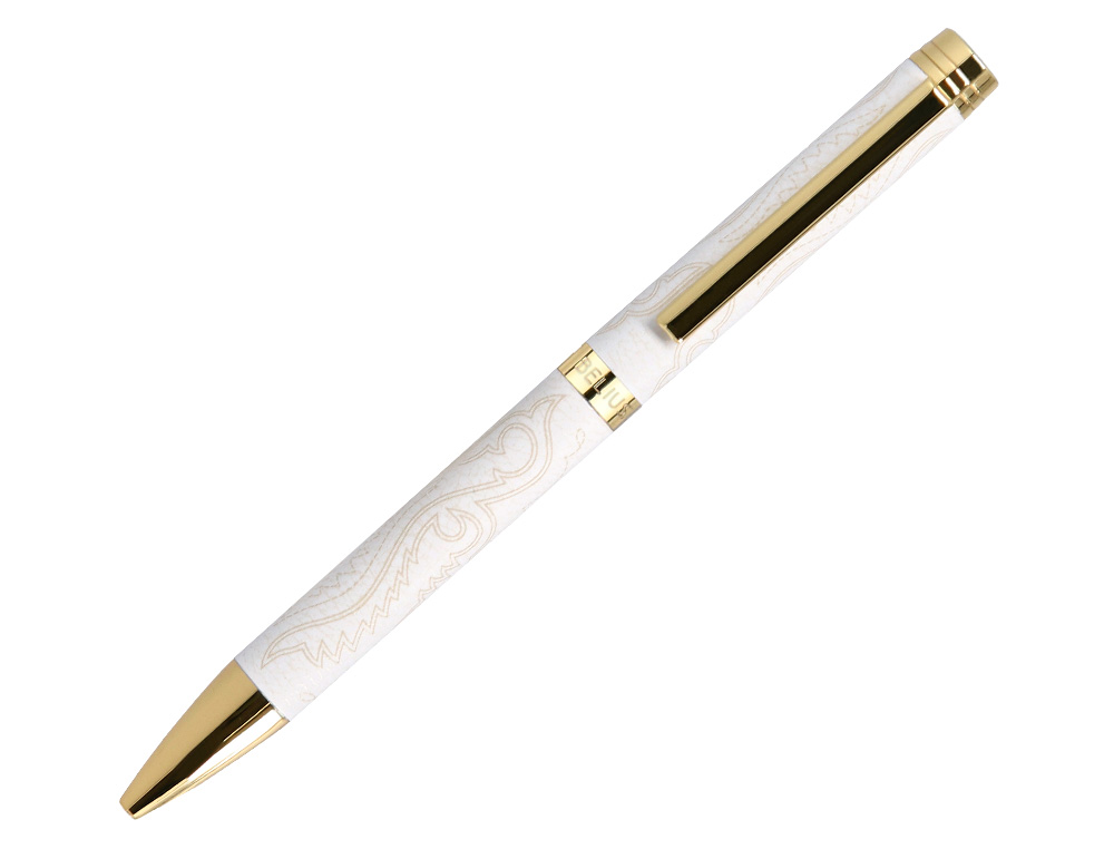 ESFEROGRAFICA BELIUS WILD WEST ALUMINIO COR TURQUESA DOURADO TINTA COR AZUL CAIXA DE DESIGN