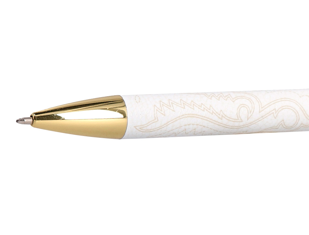 ESFEROGRAFICA BELIUS WILD WEST ALUMINIO COR TURQUESA DOURADO TINTA COR AZUL CAIXA DE DESIGN
