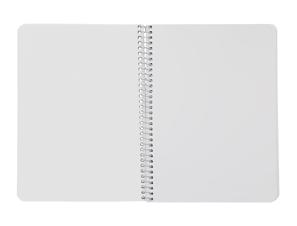 CADERNO ESPIRAL LIDERPAPEL SMART DIN A5 CAPA SUAVE 80 F 75 GR LISO SEM MARGEM CORES SORTIDAS