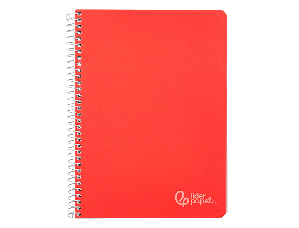 CADERNO ESPIRAL LIDERPAPEL DIN A5 WITTY CAPA DURA 80 F 90 GR LISO SEM MARGEM CORES SORTIDAS