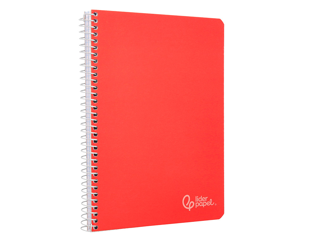 CADERNO ESPIRAL LIDERPAPEL DIN A5 WITTY CAPA DURA 80 F 90 GR LISO SEM MARGEM CORES SORTIDAS
