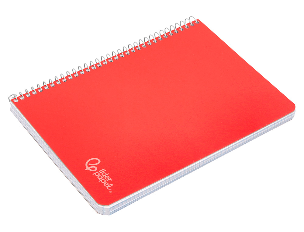 CADERNO ESPIRAL LIDERPAPEL DIN A5 WITTY CAPA DURA 80 F 90 GR LISO SEM MARGEM CORES SORTIDAS
