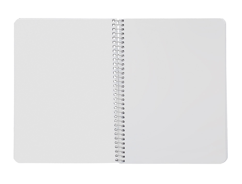 CADERNO ESPIRAL LIDERPAPEL DIN A5 WITTY CAPA DURA 80 F 90 GR LISO SEM MARGEM CORES SORTIDAS