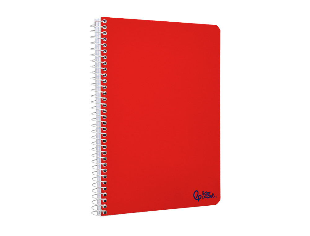 CADERNO ESPIRAL LIDERPAPEL SMART MICRO DIN A4 CAPA SUAVE 80 F 75GR PAUTADO 7 MM DUPLA MARGEM 4 FUROS CORES SORTIDAS