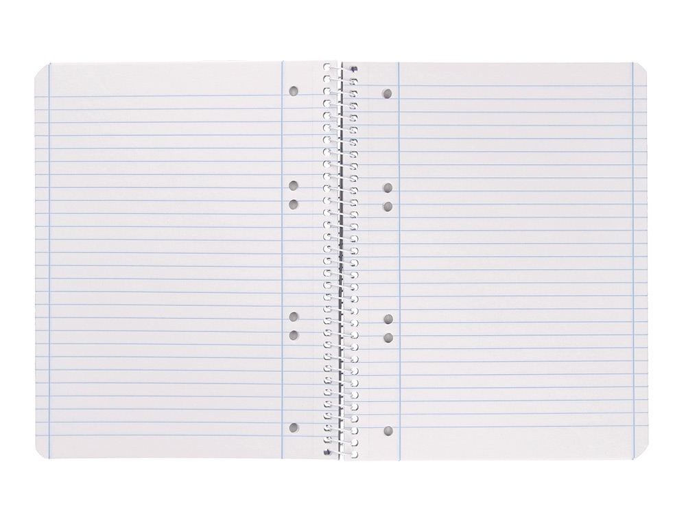 CADERNO ESPIRAL LIDERPAPEL SMART MICRO DIN A5 CAPA SUAVE 80 F 75 GR QUADRICULA 5MM DUPLA MARGEM 6 FUROS CORES SORTIDAS