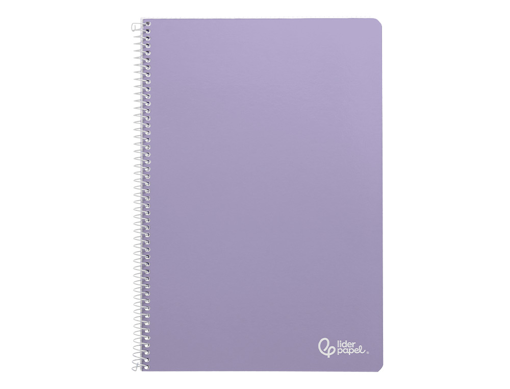 CADERNO ESPIRAL LIDERPAPEL SMART MICRO DIN A5 CAPA SUAVE 80 F 75 GR PAUTADO DUPLA MARGEM 6 FUROS CORES SORTIDAS