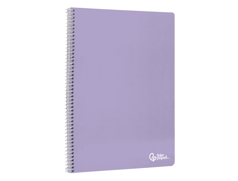 CADERNO ESPIRAL LIDERPAPEL SMART MICRO DIN A5 CAPA SUAVE 80 F 75 GR PAUTADO DUPLA MARGEM 6 FUROS CORES SORTIDAS