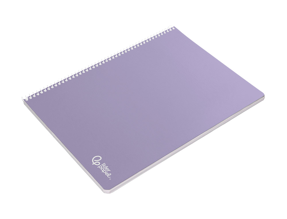 CADERNO ESPIRAL LIDERPAPEL SMART MICRO DIN A5 CAPA SUAVE 80 F 75 GR PAUTADO DUPLA MARGEM 6 FUROS CORES SORTIDAS
