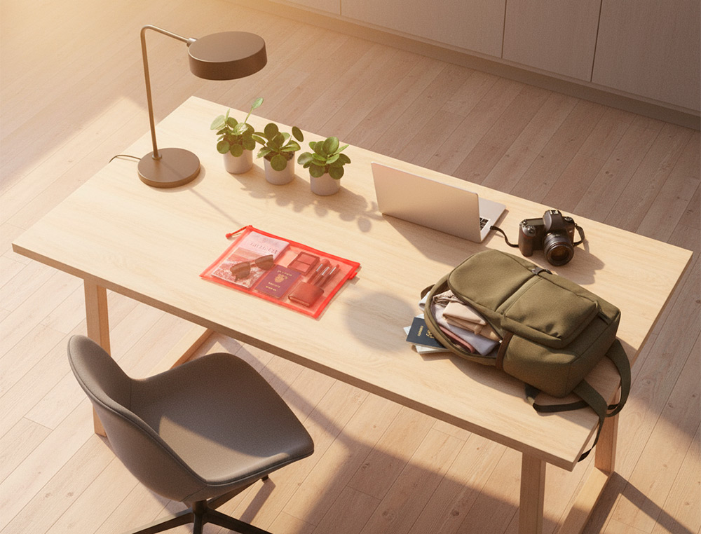 BOLSA COM FECHO DE CORRER LIDERPAPEL POLIESTER TRANSPIRAVEL MULTIUSOS DIN A5 BRANCO