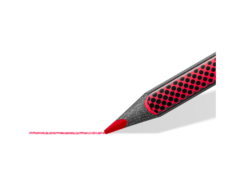 LAPIS DE CORES STAEDTLER NORIX COM FORMA INTELIGENTE ESTOJO DE 12 UNIDADES CORES SORTIDAS