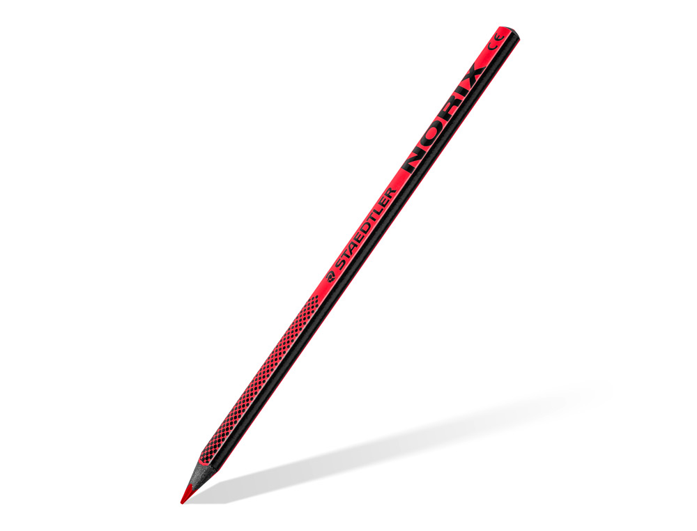 LAPIS DE CORES STAEDTLER NORIX COM FORMA INTELIGENTE ESTOJO DE 12 UNIDADES CORES SORTIDAS