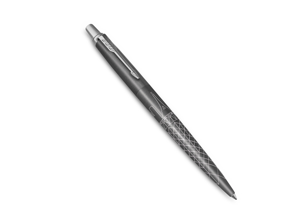 ESFEROGRAFICA PARKER JOTTER EDICAO ESPECIAL GLOBAL ICONES PARIS CINZA