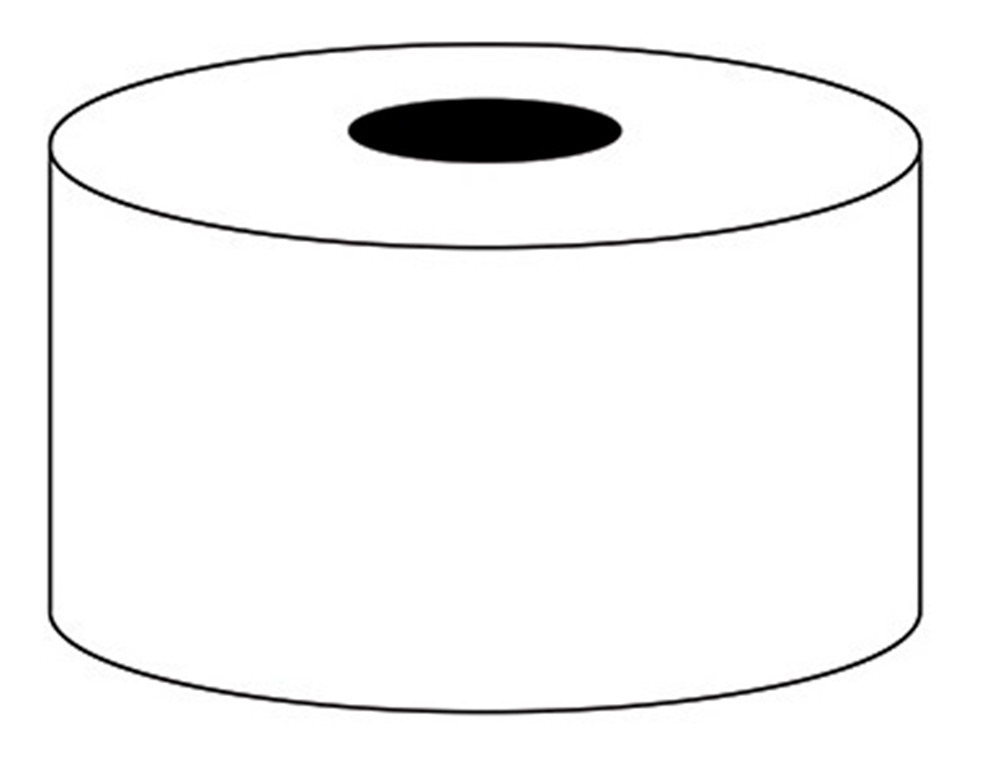 ROLO PAPEL PARA IMPRESSORA 37X70X11 MM 60 GR