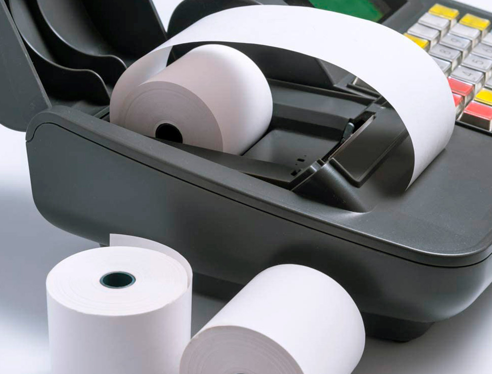 ROLO PAPEL PARA IMPRESSORA 37X70X11 MM 60 GR