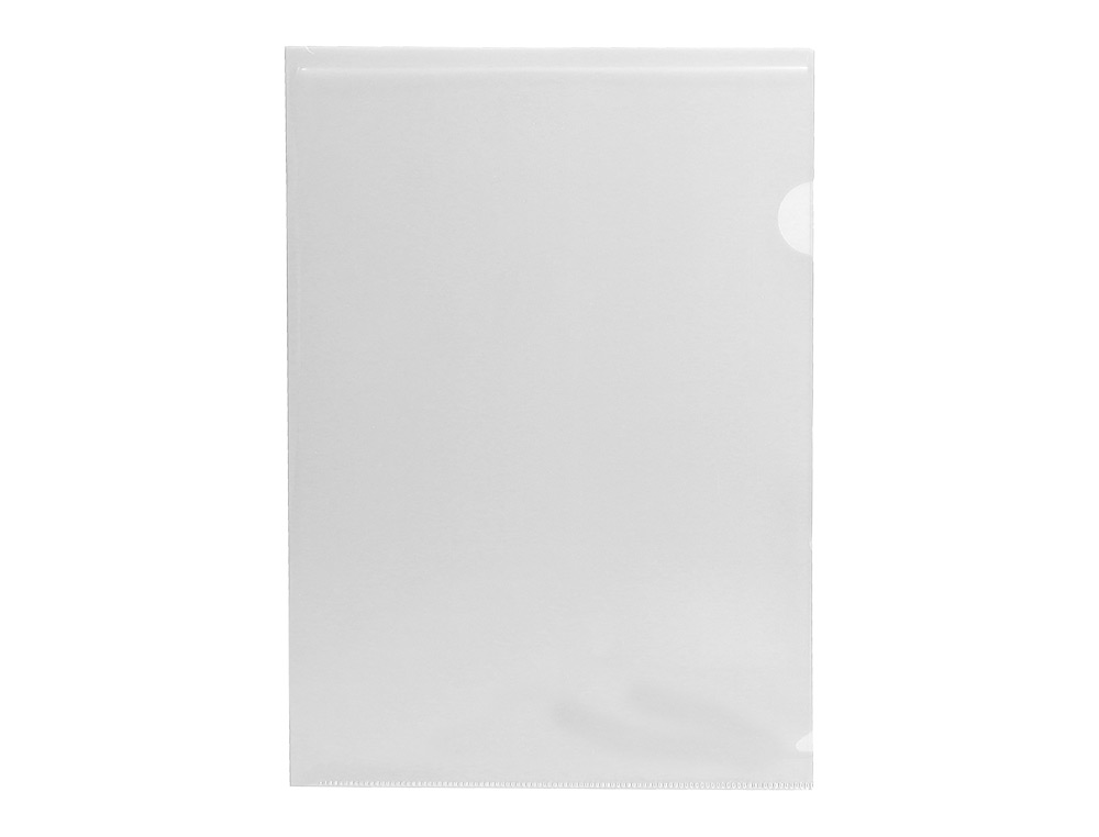 BOLSA DOSSIER LIDERPAPEL DIN A4 POLIPROPILENO INCOLOR 20 FOLHAS
