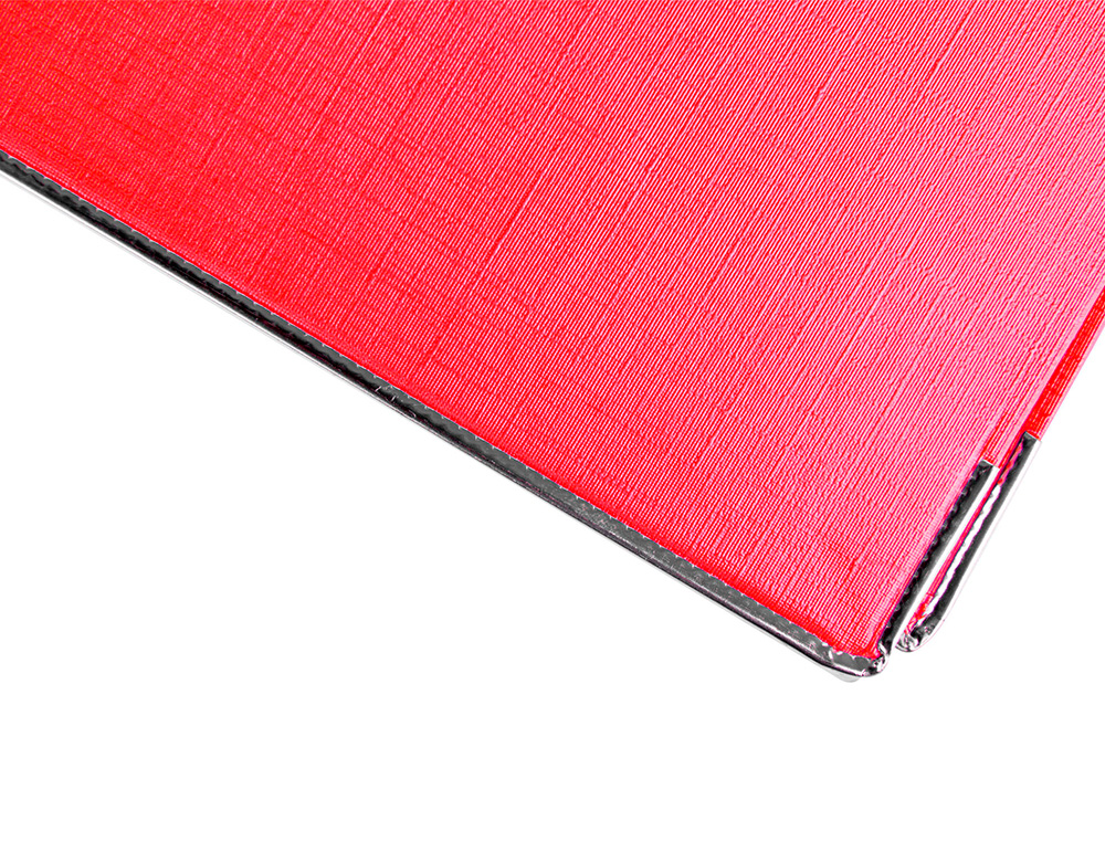PASTA DE ARQUIVO DE ALAVANCA LIDERPAPEL DOCUMENTA PVC FOLIO LOMBADA 75 MM VERMELHO
