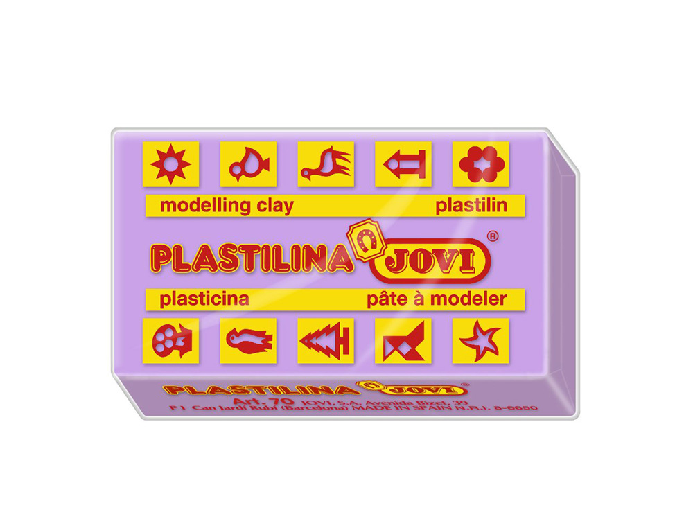 PLASTICINA JOVI 70 50 GR LILAS