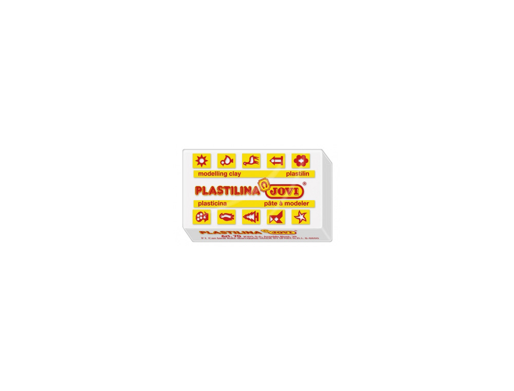 PLASTICINA JOVI 70 50 GR BRANCA