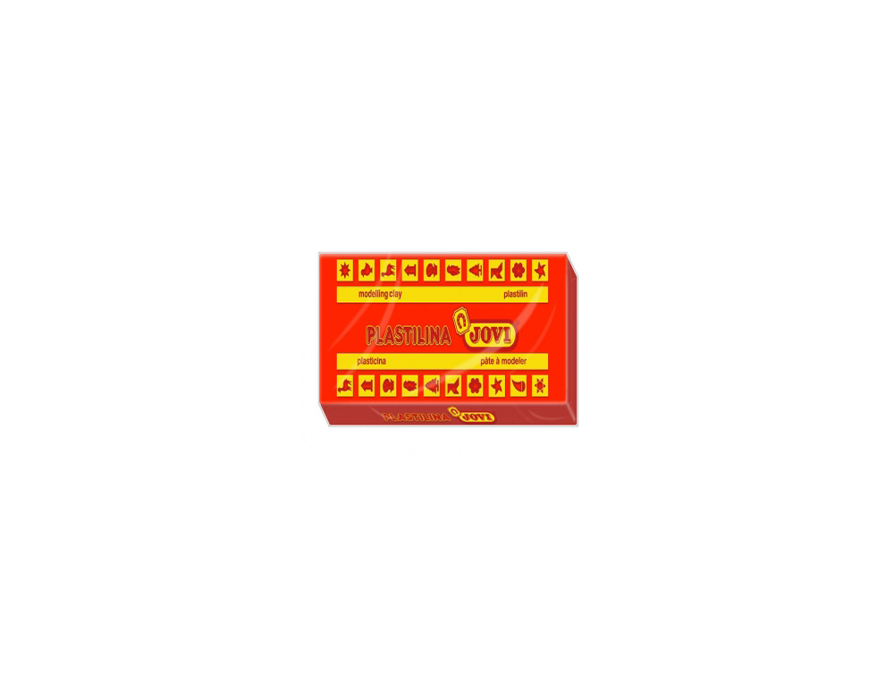 PLASTICINA JOVI 72 350 GR VERMELHO