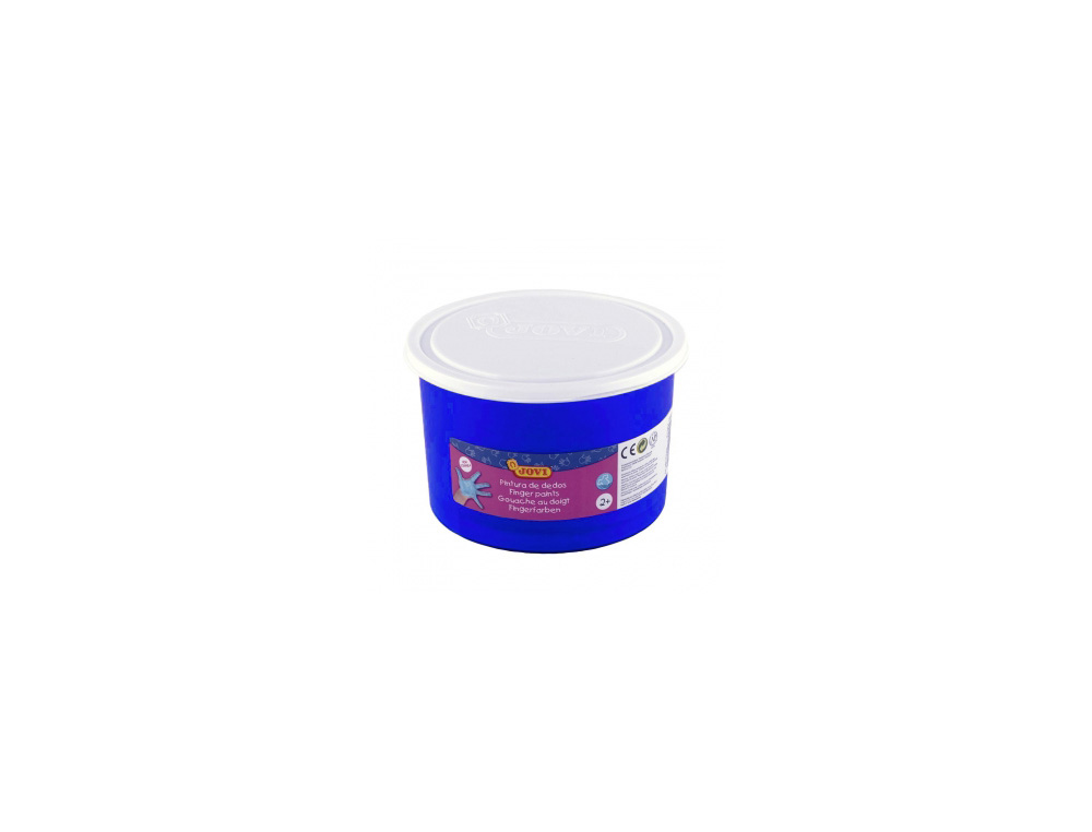 PINTURA A DEDOS JOVI 500 ML AZUL