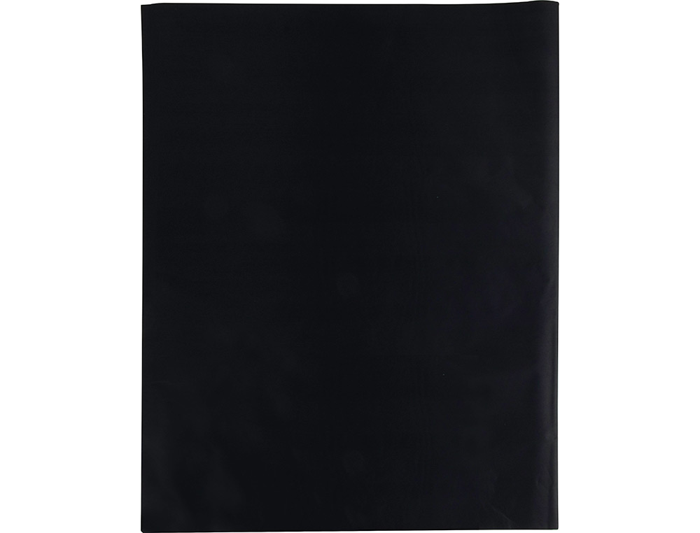 PAPEL SEDA LIDERPAPEL 52 X 76 CM 18 GR PRETO EMBALAGEM DE 25 FOLHAS