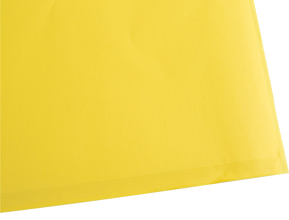 PAPEL SEDA LIDERPAPEL 52 X 76 CM 18 GR AMARELO EMBALAGEM DE 25 FOLHAS