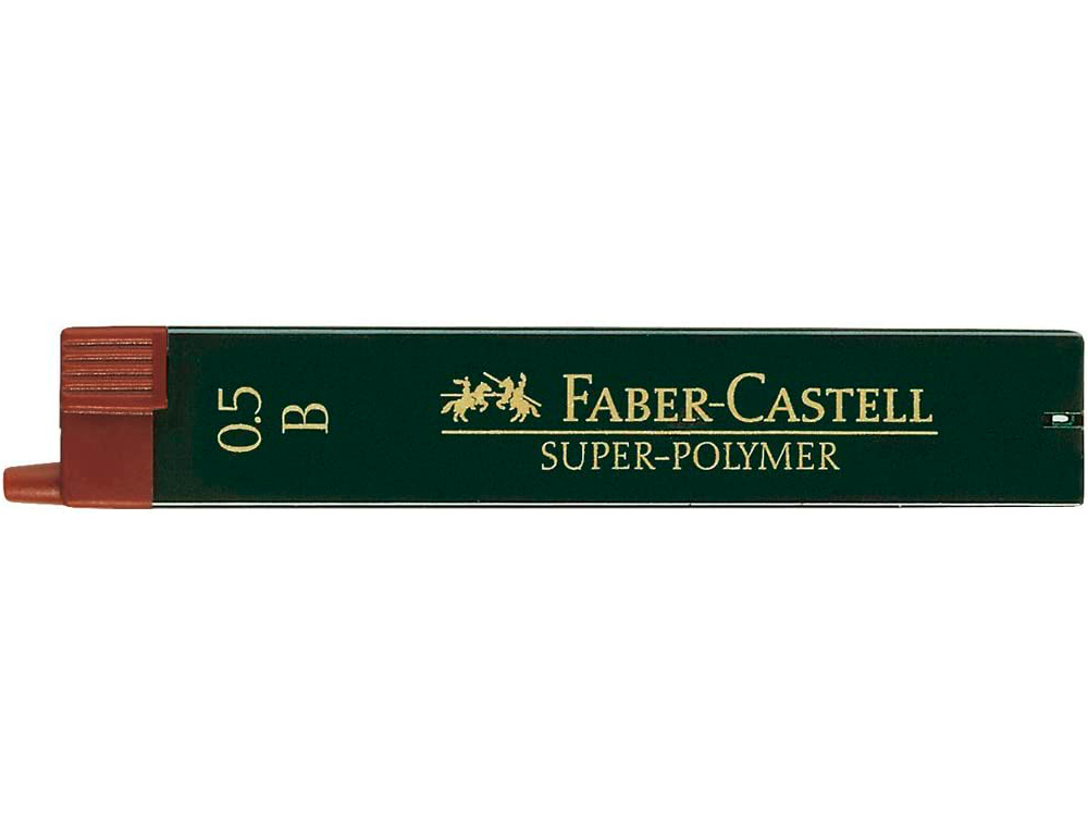 MINAS FABER GRAFITE 9065 0,5MMB CAIXA 12 MINAS