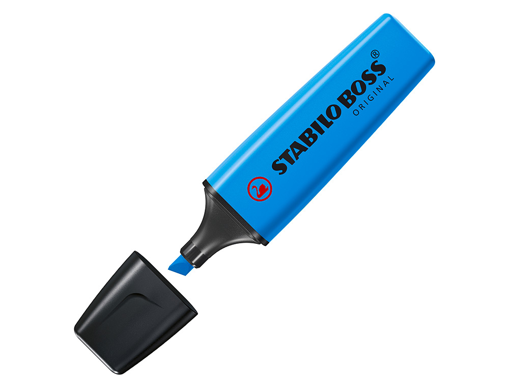 MARCADOR FLUORESCENTE STABILO BOSS 70 AZUL