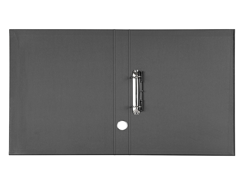 MODULO DE 4 PASTAS DE ARQUIVO LIDERPAPEL 2 ANEIS FOLIO LOMBADA 35 MM PRETO