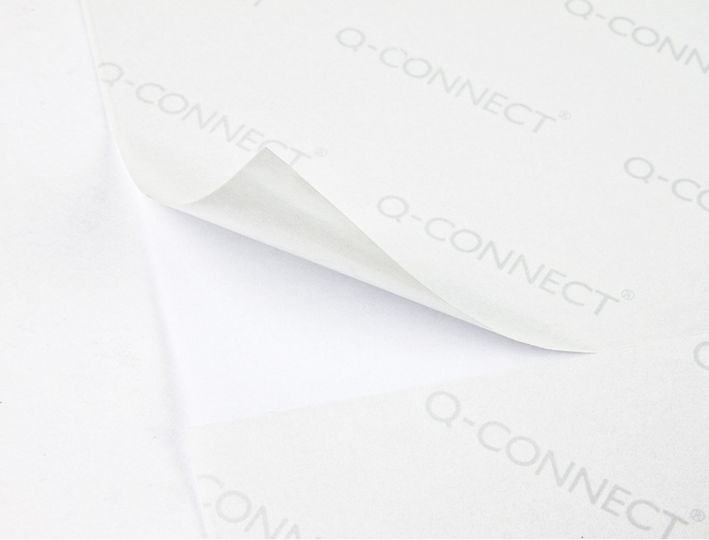 ETIQUETAS ADESIVAS Q-CONNECT DIN A4 105 X 148,5 MM
