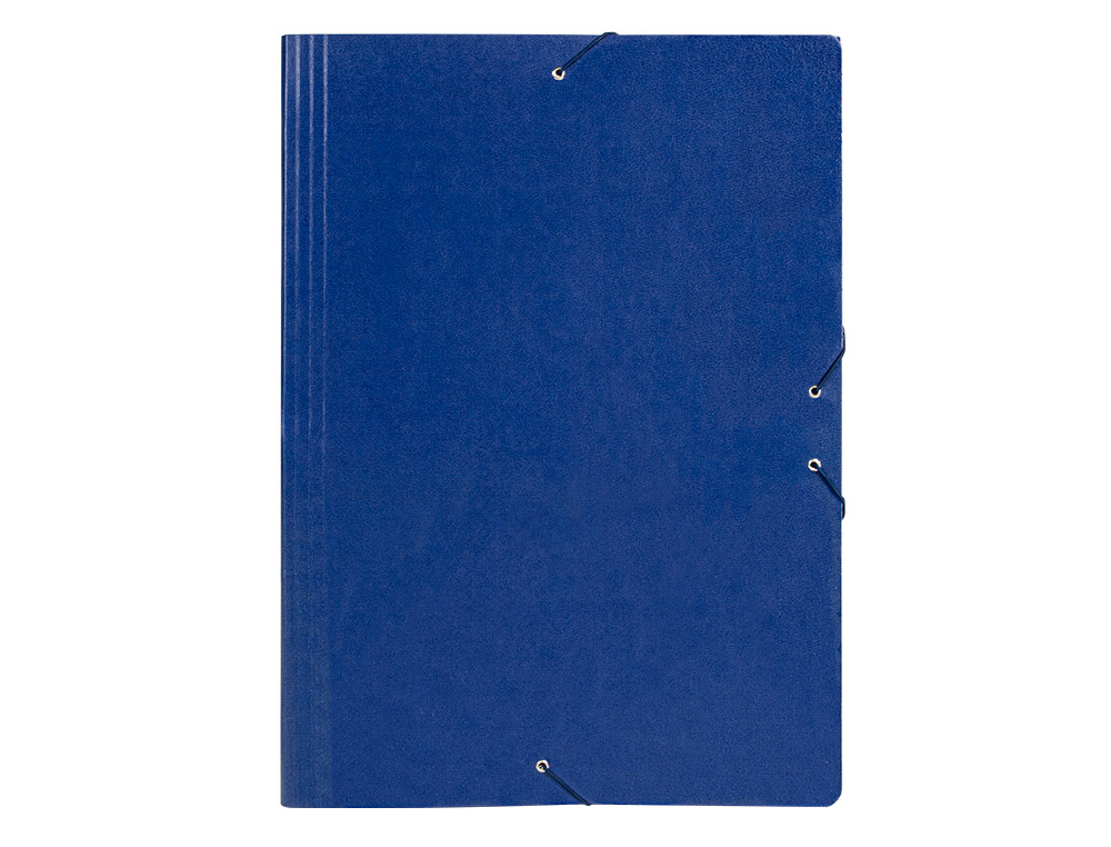 PASTA DE ELASTICOS LIDERPAPEL DIN A3 AZUL