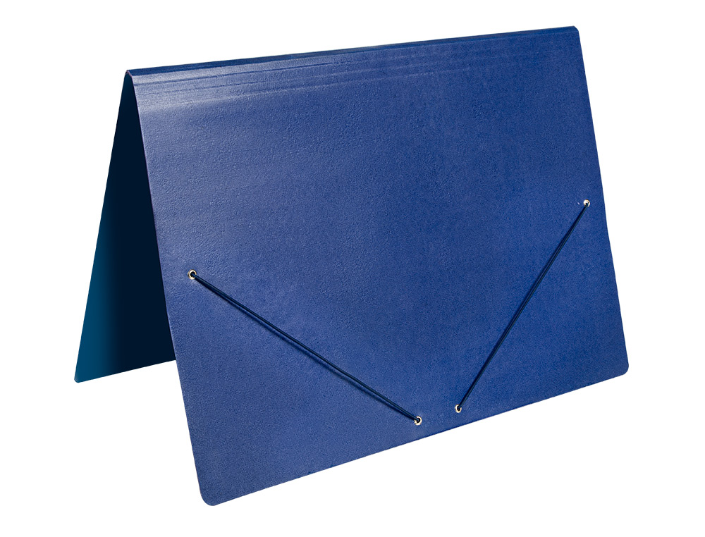 PASTA DE ELASTICOS LIDERPAPEL DIN A3 AZUL