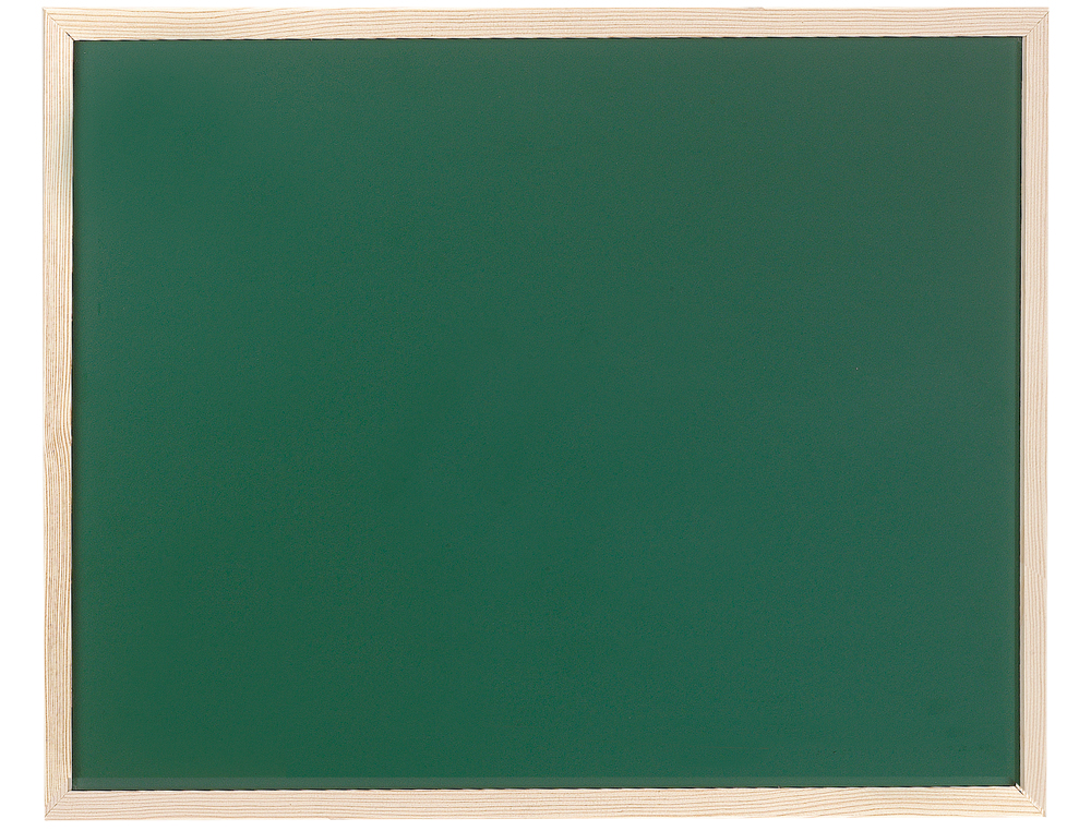 QUADRO VERDE Q-CONNECT GIZ MOLDURA MADEIRA SEM PRATELEIRA 60X40 CM