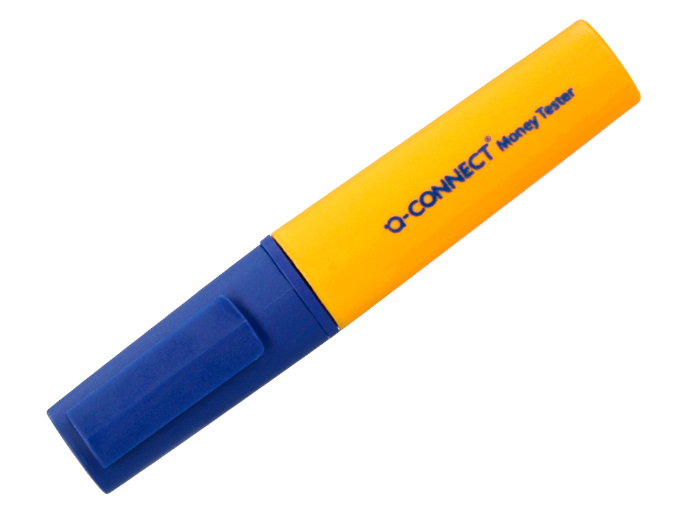 MARCADOR EURO TESTER PEN Q-CONNECT PARA DETECTAR NOTAS EURO FALSAS