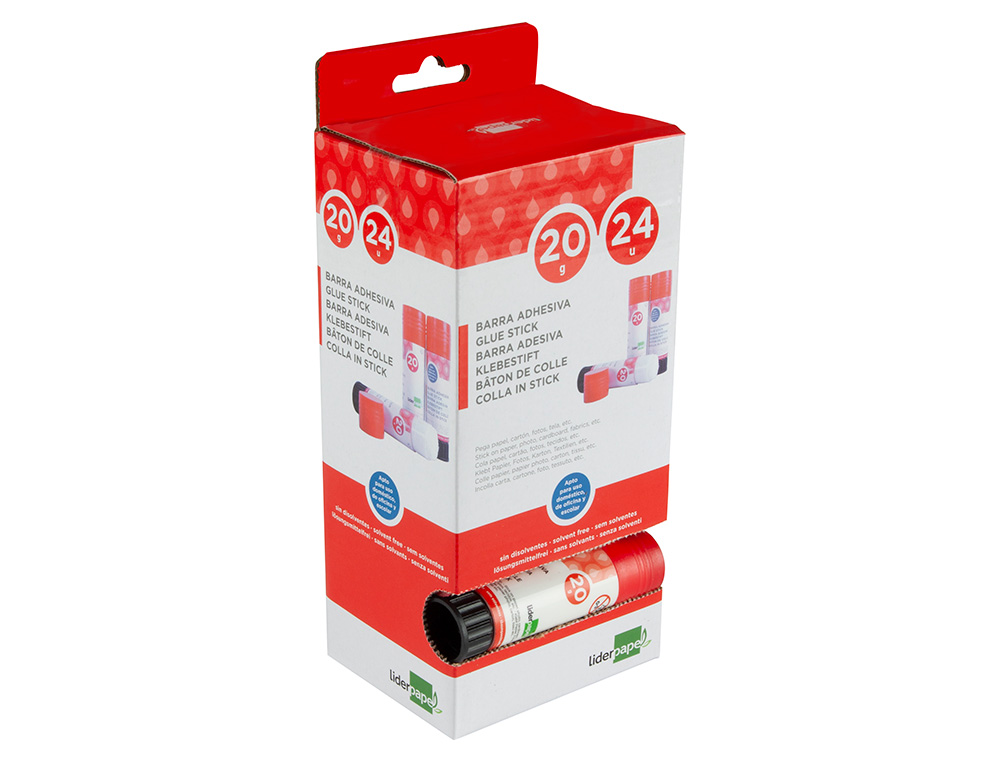 COLA EM STICK LIDERPAPEL DE 20 GR