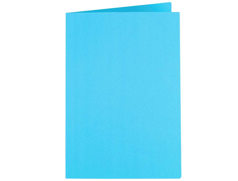 CLASSIFICADOR LIDERPAPEL EM CARTOLINA DE 180 GR DIN A4 CELESTE INTENSO