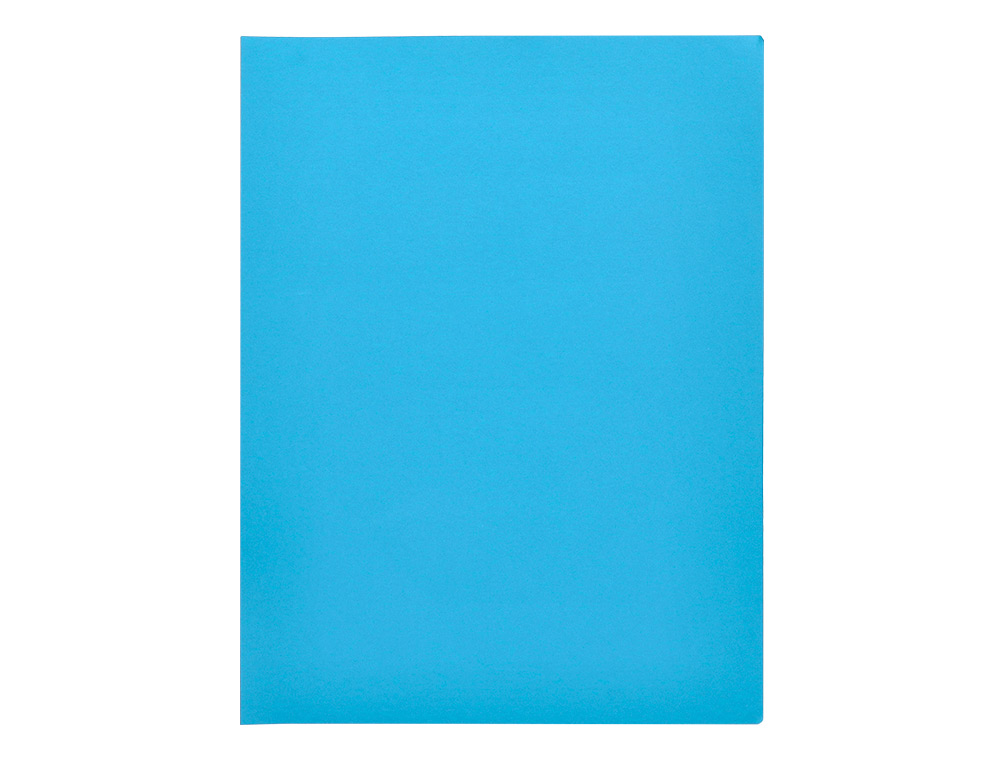 CLASSIFICADOR LIDERPAPEL EM CARTOLINA DE 180 GR DIN A4 CELESTE INTENSO
