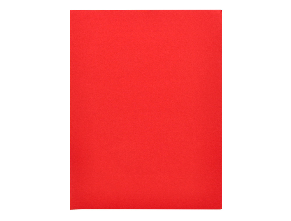 CLASSIFICADOR LIDERPAPEL EM CARTOLINA DE 180 GR DIN A4 VERMELHO INTENSO