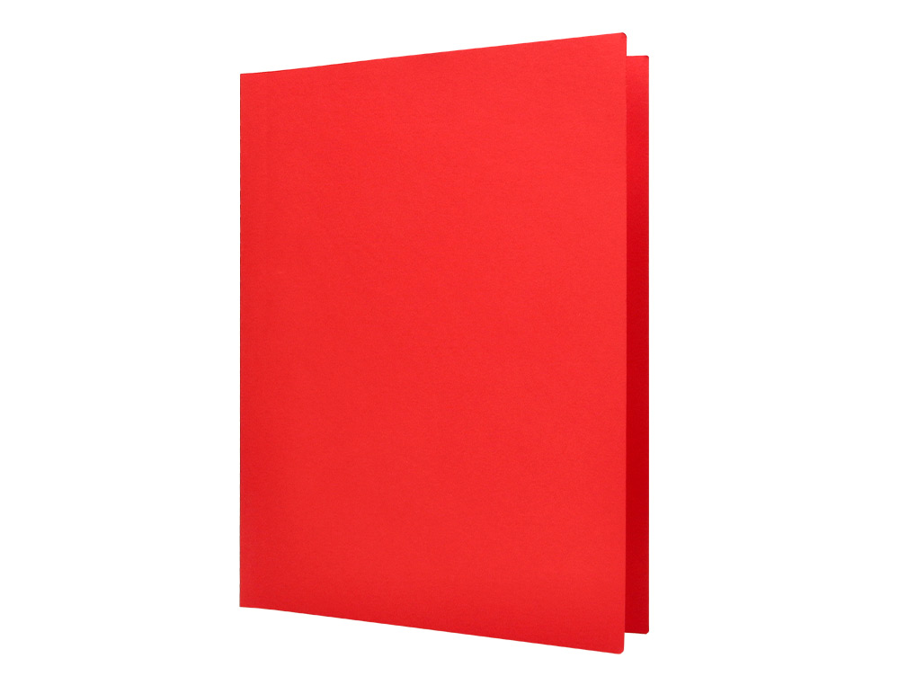 CLASSIFICADOR LIDERPAPEL EM CARTOLINA DE 180 GR DIN A4 VERMELHO INTENSO