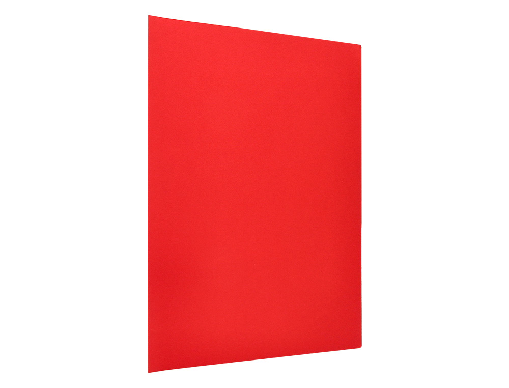 CLASSIFICADOR LIDERPAPEL EM CARTOLINA DE 180 GR DIN A4 VERMELHO INTENSO