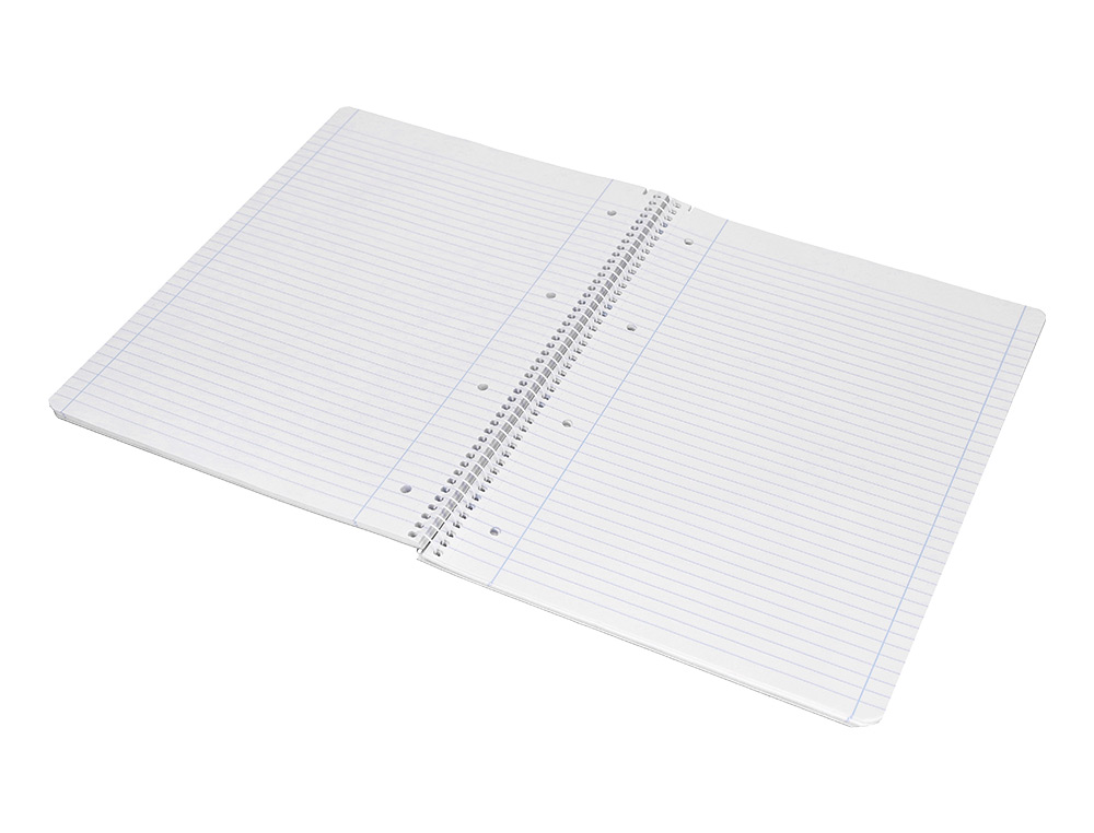 CADERNO ESPIRAL LIDERPAPEL CAPA AZUL MICRO 80 F DIN A4 PAUTADO