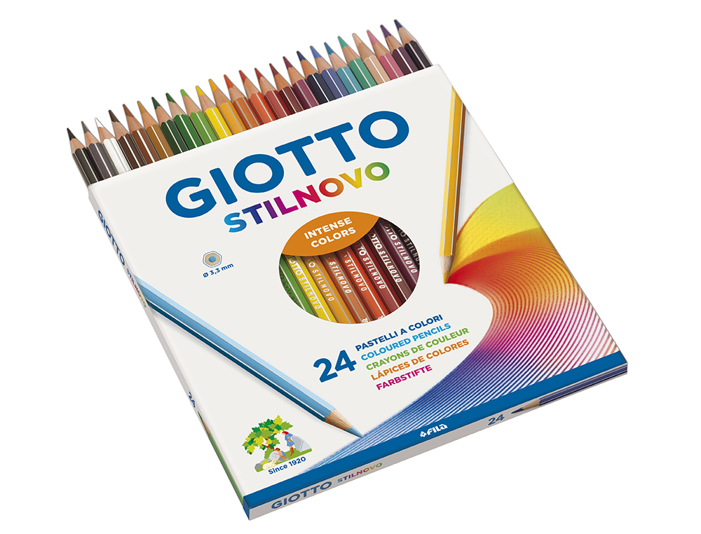 LAPIS DE COR GIOTTO STILNOVO 24 UNIDADES